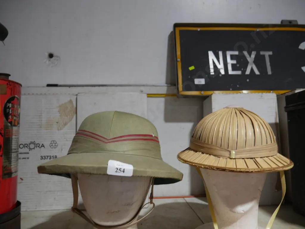 2 safari hats Image 1++