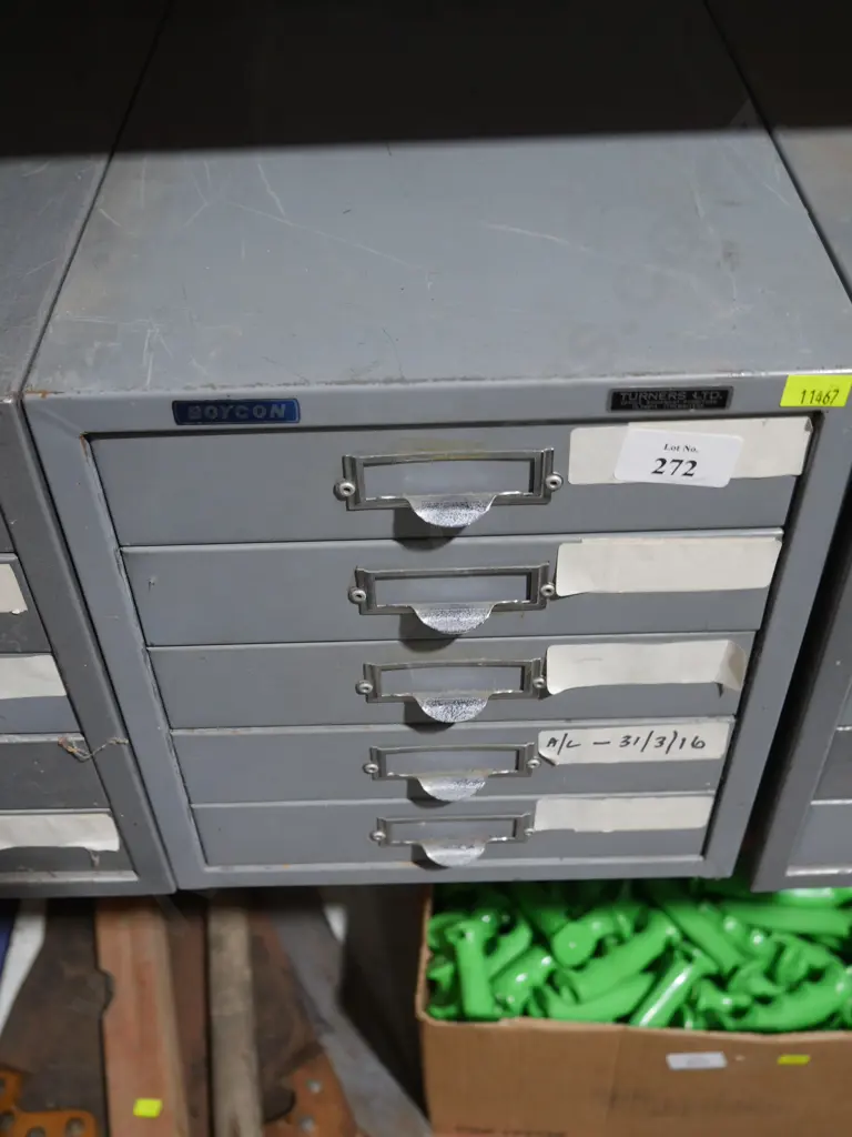 Metal filing drawers Image 1++