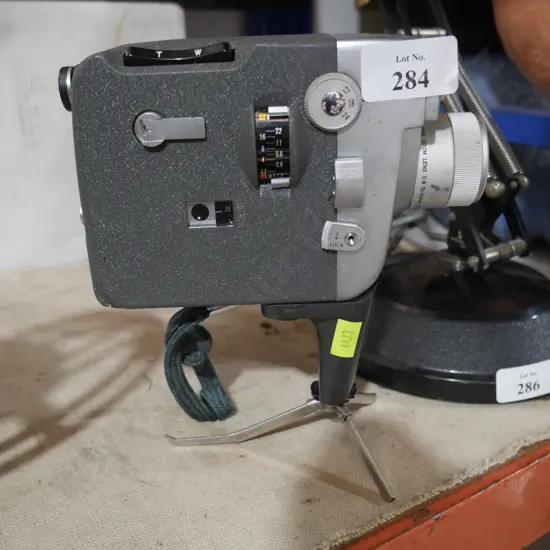 Vintage movie camera