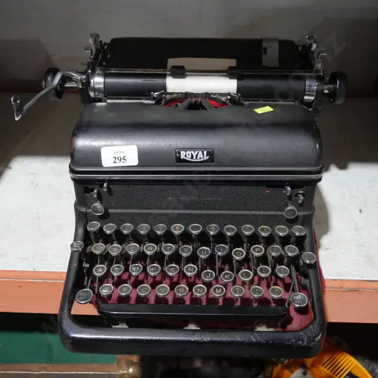 Royal typewriter