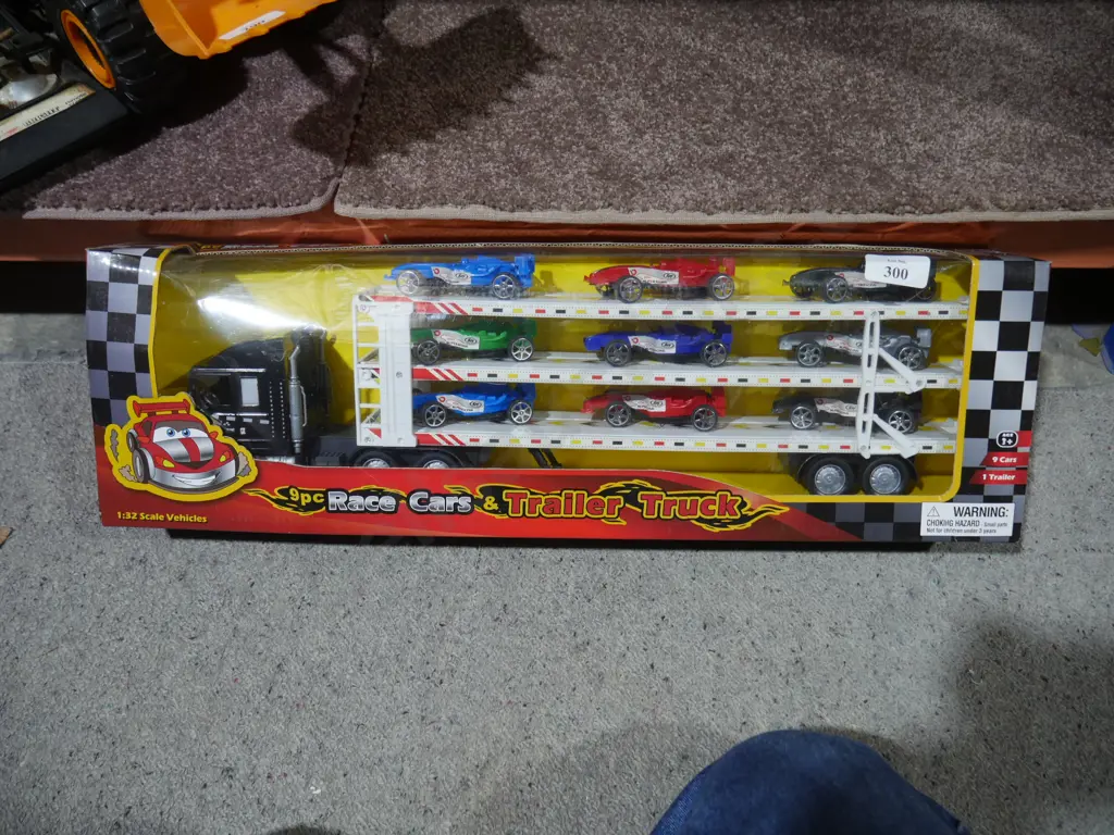 Car transporter and race cars Image 1++