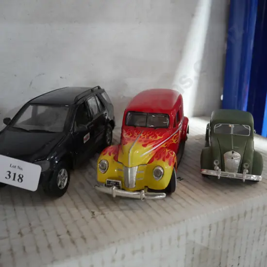 3 model cars