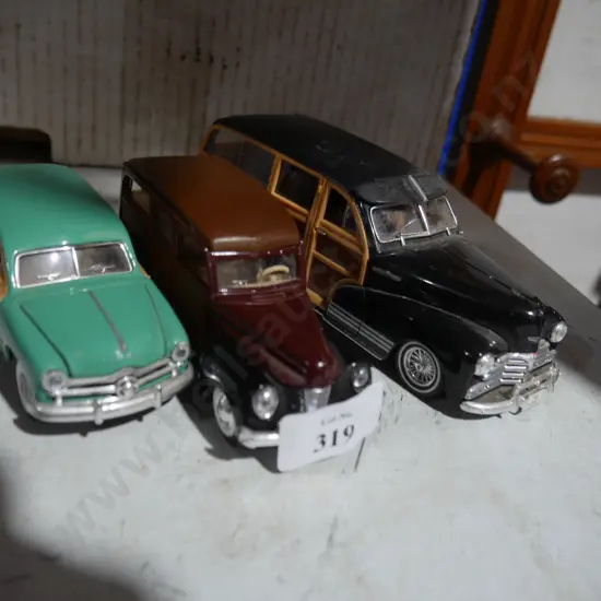 3 model cars
