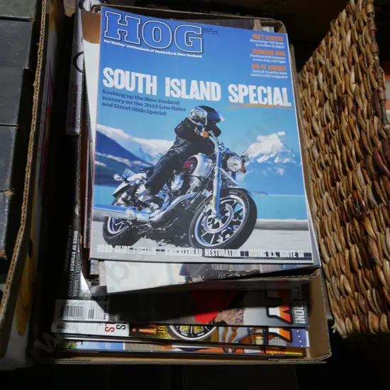 Motorcycle magazines