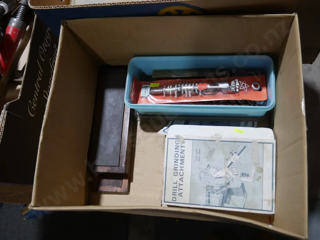 Drill bits, sharpening stone etc Image 1++