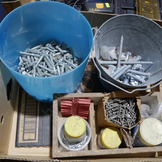 Bolts, screws etc