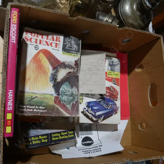 Car manuals etc