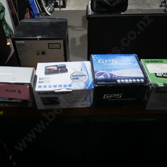 GPS's, double camera HD DVR