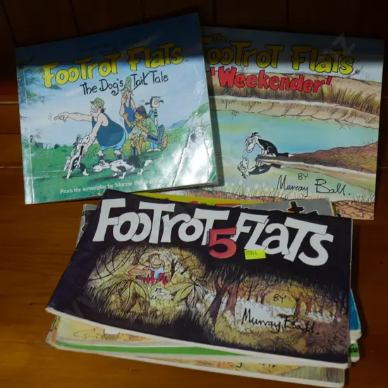 9 Footrot flats books