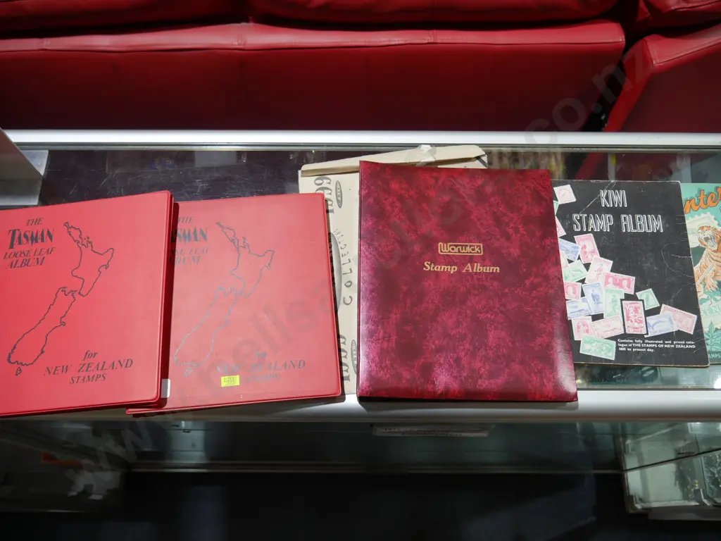 5 stamp albums etc Image 1++