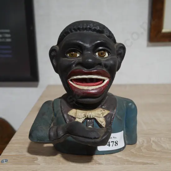 Greedy boy money box
