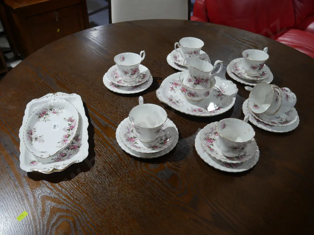 Royal Albert lavender rose tea set etc Image 1++