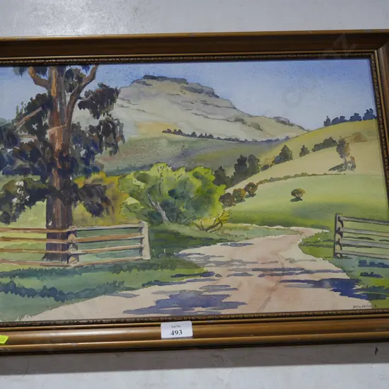 Watercolour by P Samuels