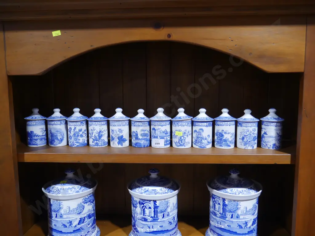 12 Spode herb containers Image 1++