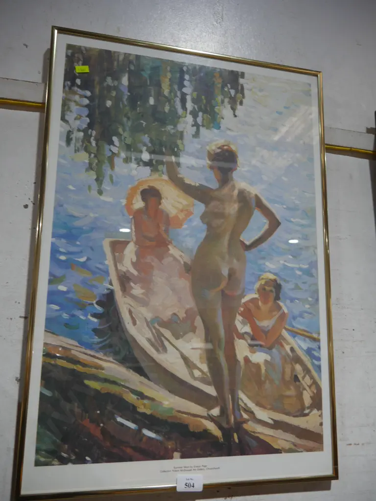 Print, summer mourn by Evelyn Page Image 1++