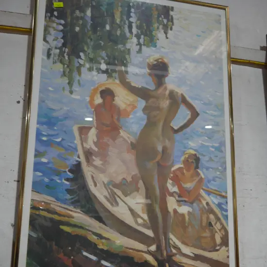 Print, summer mourn by Evelyn Page