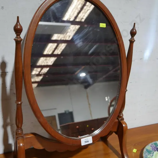 Toilet mirror