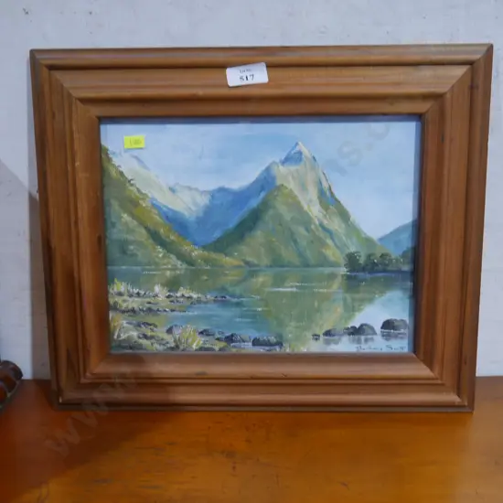 Oil painting by Barbara Scott