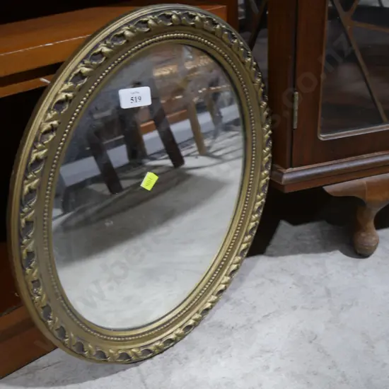 Oval mirror