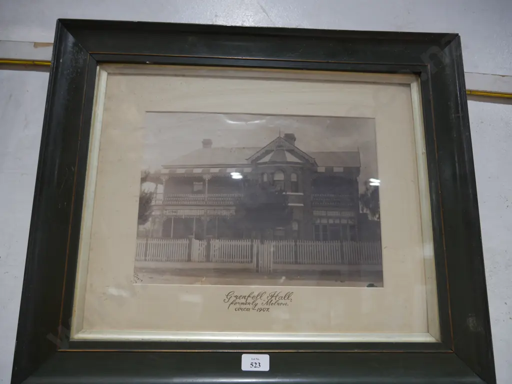 Grenfell Hall photo 1907 Image 1++