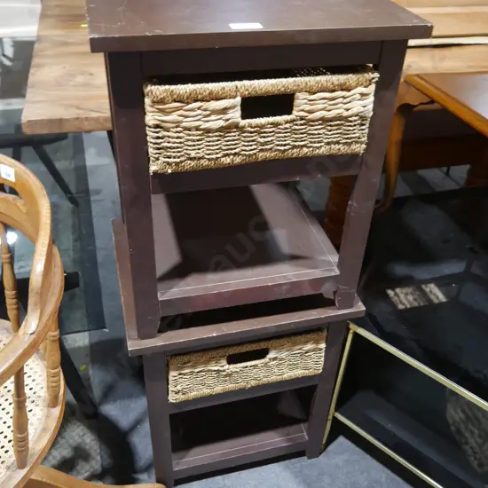 2 bedside cabinets