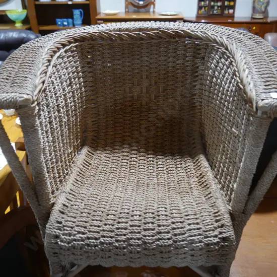 Small wicker chair