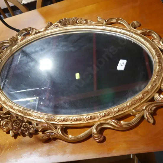 Oval mirror