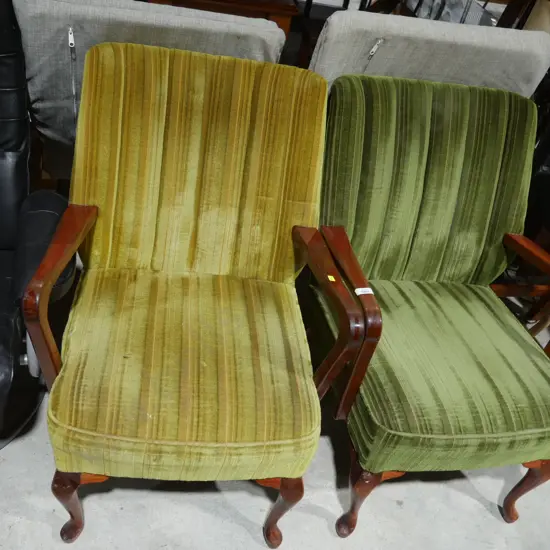 Two armchairs