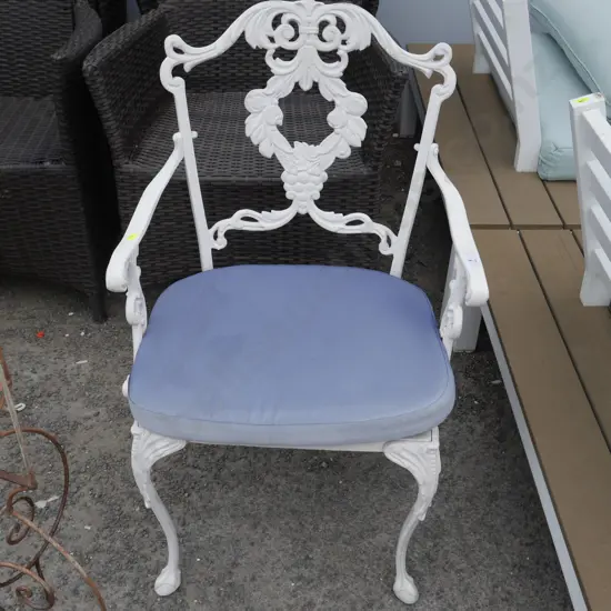Wrought iron chair