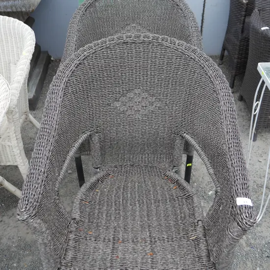 2 outdoor chairs