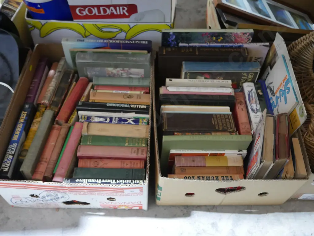 2 boxes books Image 1++
