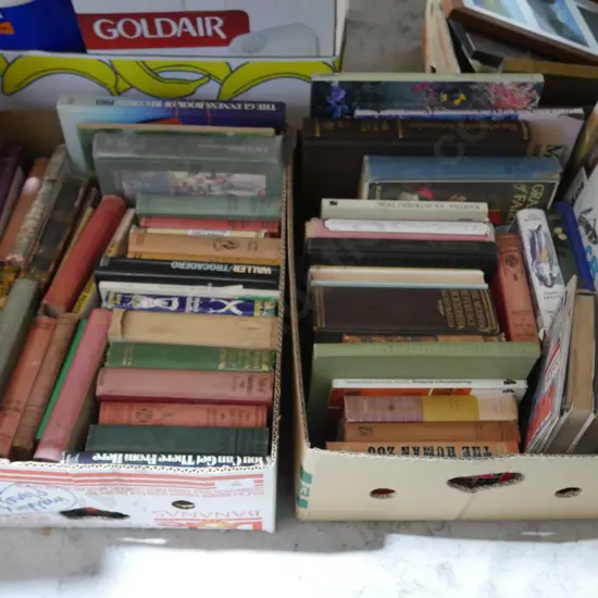 2 boxes books