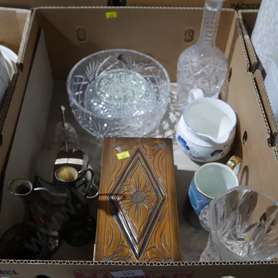 Glassware etc