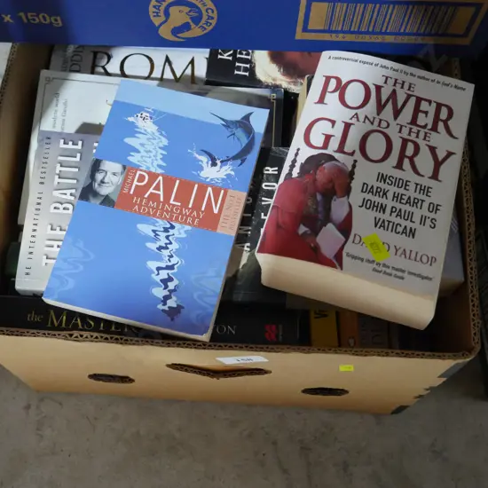 2 boxes books