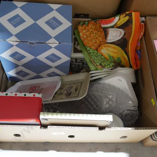 Trays etc