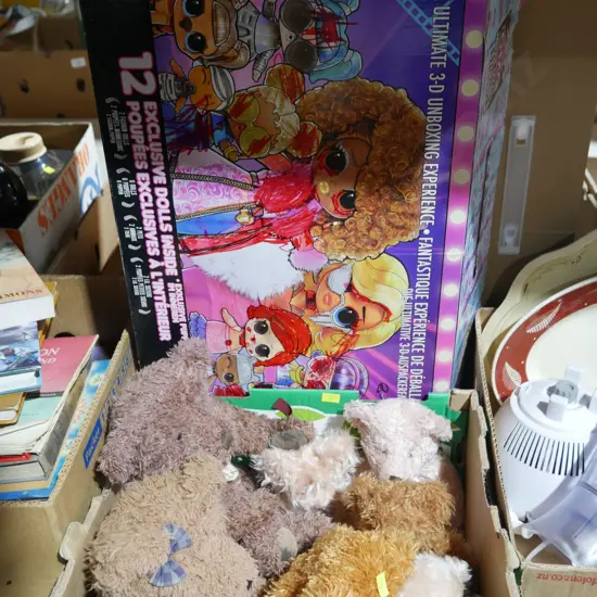 Soft toys etc