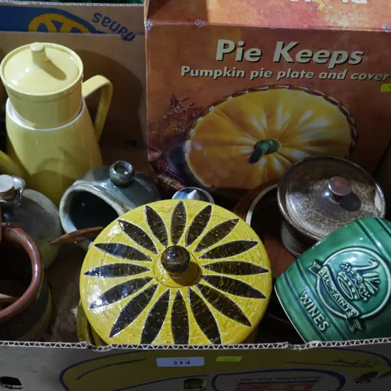 Pottery etc