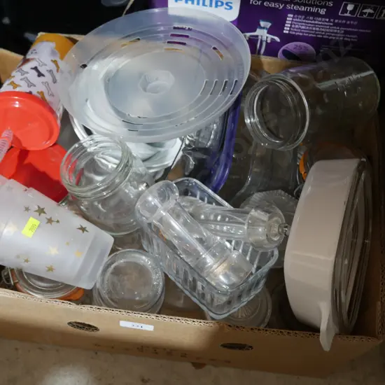 Glassware etc