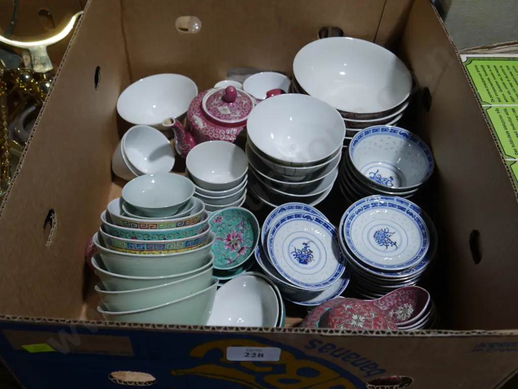 Oriental china bowls etc Image 1++