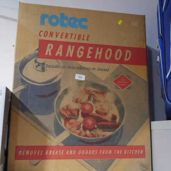 Rotec range hood