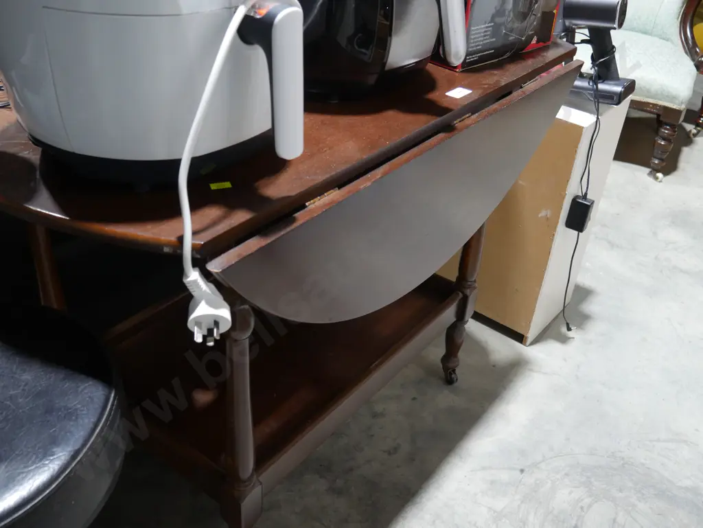 Drop side teawagon Image 1++