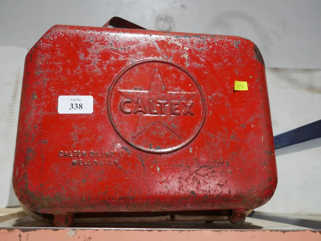 Caltex petrol can Image 1++