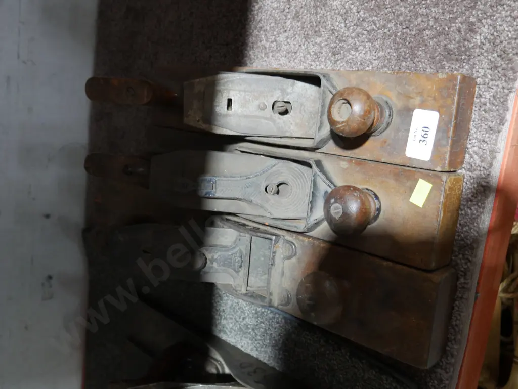 3 vintage wood planes Image 1++