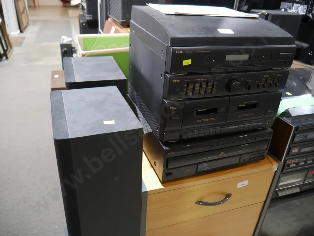 C.D.C stereo system Image 1++