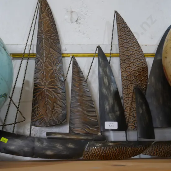 Ship wall hanging