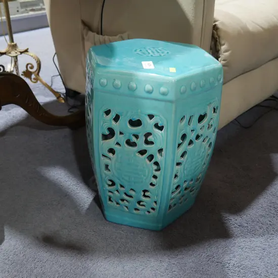 Porcelain stool