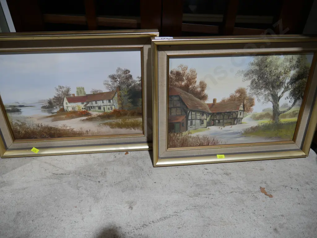 2 oil paintings Image 1++