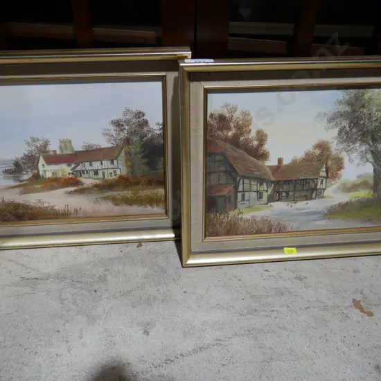 2 oil paintings