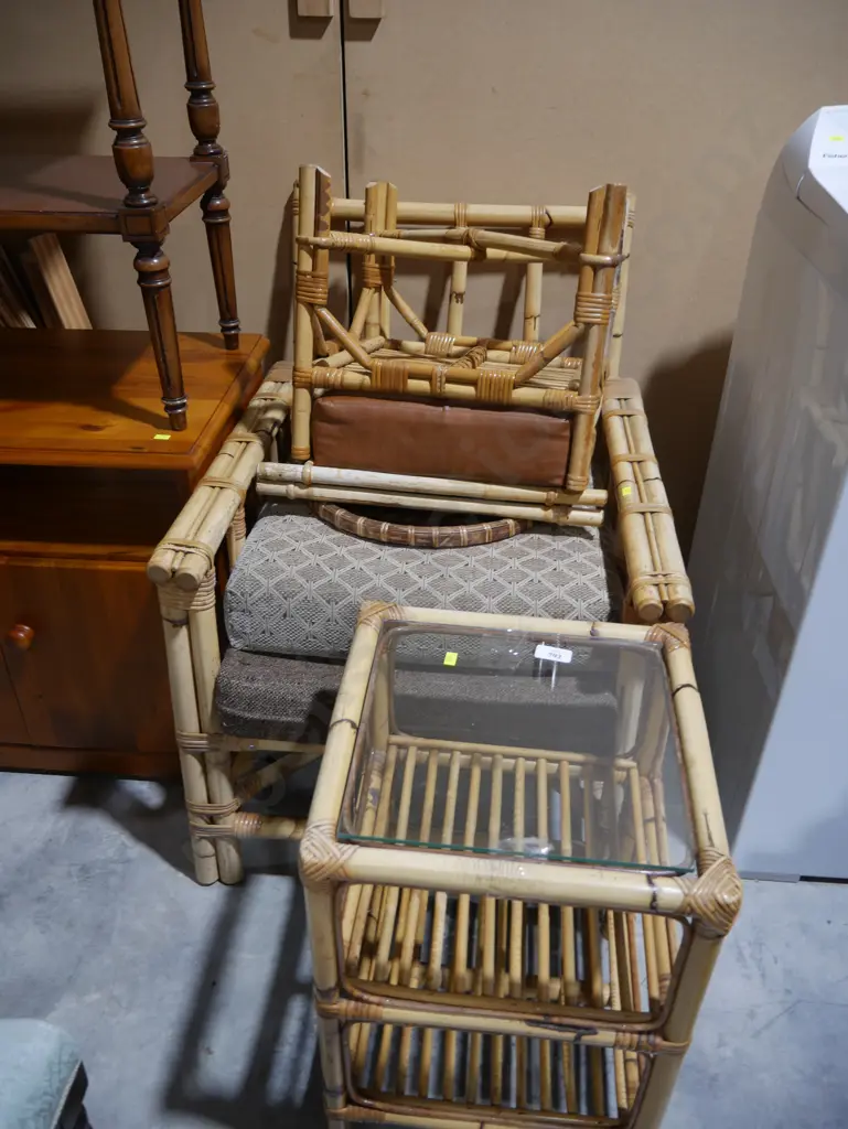 Cane chair set Image 1++