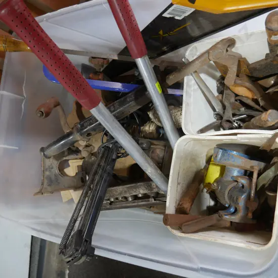 Container assorted tools